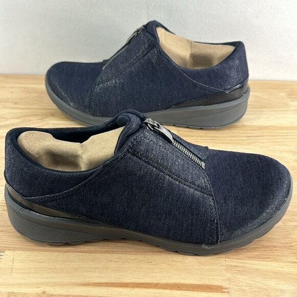 Bzees Glade Washable Slip-ons- Navy- Size 9 M- NIB - Picture 5 of 8